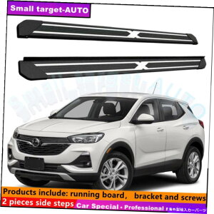 Nerf Bar rCbNGR[GX 2020-2022jO{[hNERFo[TChXebvɓKĂ܂ Fits For BUICK ENCORE GX 2020-2022 Running board nerf bar side step