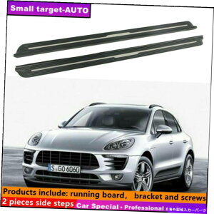 Nerf Bar |VF}J2014-2021jO{[hNERFo[TChXebvɓKĂ܂ Fits For Porsche MACAN 2014-2021 Running board nerf bar side step