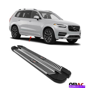 Nerf Bar {[hsĂTChXebvnerf barsA~jEZbg{{XC90 2016-2022̃tBbg Side Steps Running Boards Nerf Bars Aluminum Set Fits For Volvo XC90 2016-2022