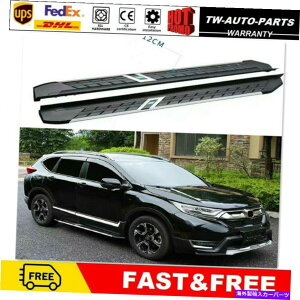 Nerf Bar z_CR-V CRV 2017-20212PCStBbg 2Pcs Fits for Honda CR-V CRV 2017-2021 Fixed Side Step Running Board Nerf Bar