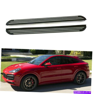 Nerf Bar jO{[h̓JCGkN[y2019-2022TChXebvi[to[veN^[ɓK܂ Running Boards fits for Cayenne Coupe 2019-2022 Side Steps Nerf Bars Protector