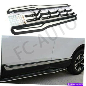 Nerf Bar 2PCSTChXebvjO{[h̓z_CRV CR-V 2017-2022TChlto[ɓK܂ 2PCS Side Steps Running Boards Fits For Honda CRV CR-V 2017-2022 Side Nerf Bars