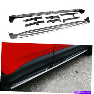 Nerf Bar 2PCShAŒTChXebvnerfo[jO{[hW[vlQ[h2015-2020ɓK 2Pcs Door Fixed Side Step Nerf Bar Running Board Fit for Jeep Renegade 2015-2020