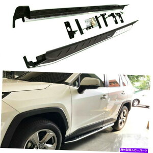 Nerf Bar g^RAV4 RAV-4 2019-2022jO{[hTChXebvNERFo[ɓK 2Pcs Fits for Toyota RAV4 RAV-4 2019-2022 Running Board Side Steps Nerf Bar