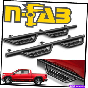 Nerf Bar n-fab nerf step rs�L���u�����O�X�X�e�b�v�o�[2019-2021�V�G��1500�V�����{�f�B�N���[�L���u N-FAB Nerf Step RS Cab-Length Step Bars 2019-2021 Sierra 1500 NEW BODY Crew Cab