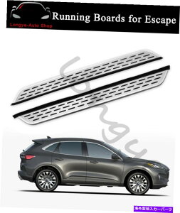 Nerf Bar jO{[h̓tH[hGXP[vNK2020-2023TChXebvi[to[veN^[ɓK܂ Running Boards fits for Ford Escape Kuga 2020-2023 Side Step Nerf Bars Protector
