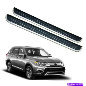Nerf Bar Mitsubishi Outlander 2013-2021ŒTChXebvjO{[hNERFo[ɓK Fits for Mitsubishi Outlander 2013-2021 Fixed Side Step Running Board Nerf Bar