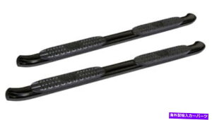 Nerf Bar Westin 21-24005 Pro Traxx 4 in�B Chevy Colorado Extended Cab�̑ȉ~�`�̃X�e�b�v�o�[ Westin 21-24005 Pro Traxx 4 In. Oval Step Bars for Chevy Colorado Extended Cab