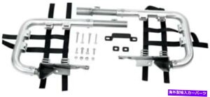 Nerf Bar DGptH[}Xt@bgV[YACi[to[Vo[o[-BlackWeb 602-2110 DG Performance Fat Series Alloy Nerf Bars Silver Bar - Black Web 602-2110