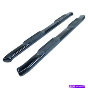 Nerf Bar Trailfx a8250b nerf barubNpE_[́A\ʃXebvŃR[eBOĂ܂ TrailFX A8250B Nerf Bar Black Powder Coated With Surface Steps