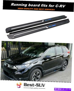 Nerf Bar {[hsĂhATChXebvŒ肵܂nerf bar fit for honda crv cr-v 2017-2021 Fixed Door Side Steps Running Board Nerf Bar Fits for Honda CRV CR-V 2017-2021