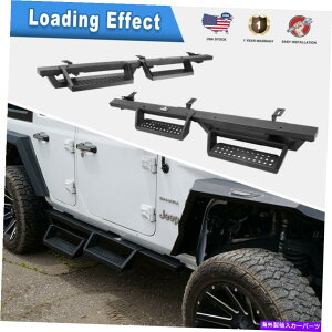 Nerf Bar 2018-2021 Jeep Wrangler JL 4DR�����j���O�{�[�h���b�N�X���C�_�[�T�C�h�X�e�b�vnerf bar For 2018-2021 Jeep Wrangler JL 4DR Running Board Rock Slider Side Steps Nerf Bar�y���s�A���i�z