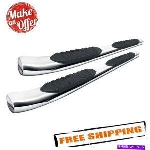 Nerf Bar Lund 23750075 5 1999-2016 Ford Super Duty Crew Cab�̑ȉ~�`�̘p�Ȃ���nerf�o�[ Lund 23750075 5 Oval Curved Nerf Bars for 1999-2016 Ford Super Duty Crew Cab�y���s�A���i�z
