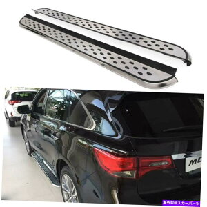 Nerf Bar Acura MDX 2014-2021ŒhATChXebvNERFo[jO{[hɓKĂ2PCS 2Pcs Fits for Acura MDX 2014-2021 Fixed Door Side Step Nerf Bar Running Board