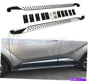 Nerf Bar A~jEŒTChXebvchr chr 2017-2021̃{[hnerf bar fits fits nerf bar Aluminum Fixed Side Steps Running Board Nerf Bar Fits for C-HR CHR 2017-2021