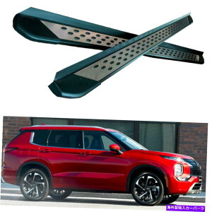 Nerf Bar jO{[hׂ͂Ă̐VOHAEg_[2022TChXebvi[to[ɓK܂ Running Boards fits for All New Mitsubishi Outlander 2022 Side Step Nerf Bars