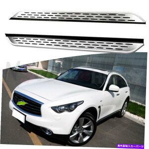 Nerf Bar �����j���O�{�[�h�T�C�h�X�e�b�vnerf�o�[�t�B�b�g�C���t�B�j�e�BQX70 FX35 37 50�v���e�N�^�[ Running Boards Side Step Nerf Bar fits for Infiniti QX70 FX35 37 50 Protector�y���s�A���i�z