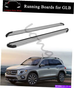 Nerf Bar ZfXxcGLB 2020-2023TChXebvi[to[veN^[̃jO{[htBbg Running Board fits for Mercedez Benz GLB 2020-2023 Side Step Nerf Bars Protector