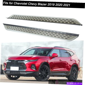 Nerf Bar V{[V{[uU[2019 2020 2021TChXebvi[to[jO{[hɓK Fits for Chevrolet Chevy Blazer 2019 2020 2021 Side Step Nerf Bar Running Board
