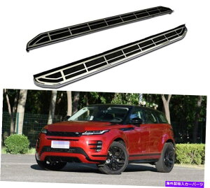 Nerf Bar �����j���O�{�[�h�T�C�h�X�e�b�vNERF�o�[�t�B�b�gLR�����W���[�o�[EVOQUE 2020 2021 2022 Running Board Side Step Nerf Bar Fits for LR Range Rover Evoque 2020 2021 2022�y���s�A���i�z