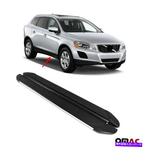 Nerf Bar TChXebv̓{{XC60 2009-2017jO{[hNERFo[A~jE2 PCSɓK܂B Side Steps Fits Volvo XC60 2009-2017 Running Boards Nerf Bars Aluminum 2 Pcs.