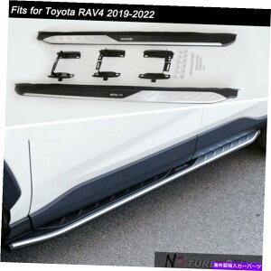 Nerf Bar g^RAV4ɓK2PC 2019-2022jO{[hTChXebvNERFo[Ki 2 Pcs Fits for Toyota RAV4 2019-2022 Running Board Side Step Nerf Bar Stair