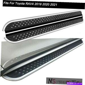 Nerf Bar g^RAV4 2019-2022jO{[hTChXebvNERFo[vbgtH[ɓK Fits for Toyota RAV4 2019-2022 Running Boards Side Step Nerf Bar Platform