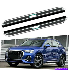 Nerf Bar 2PCS�����j���O�{�[�h�T�C�h�X�e�b�vNERF�o�[�v���e�N�^�[�t�B�b�g�A�E�f�BQ3 2019-2022 2Pcs Running Boards Side Step Nerf Bars Protector Fits for Audi Q3 2019-2022