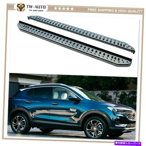 Nerf Bar 2PCShATChXebv{[hNERFo[rCbNGR[GX 2020 2021ɃtBbg 2Pcs Door Side Step Running Board Nerf Bar Fit for Buick Encore GX 2020 2021