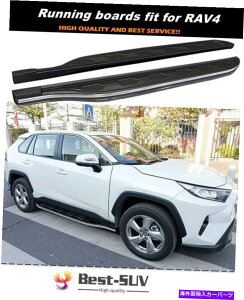 Nerf Bar 2019 2020 2021g^RAV4jO{[hTChXebvi[to[vbgtH[ɓKĂ܂ Fit for 2019 2020 2021 Toyota RAV4 Running Boards Side Step Nerf Bar Platform