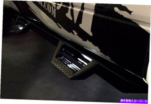 Nerf Bar 17-2022tH[hX[p[f[eBN[p̃CgLbgt}OiRTubNXebvi[to[ Magnum RT Black Step Nerf Bars W/ Light Kit for 17-2022 Ford Super Duty Crew