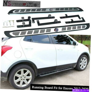 Nerf Bar hATChXebv{[hnerf barrCbNGR[IybJ2012-2020ɓKĂ܂ Door Side Step Running Board Nerf Bar Fits for Buick Encore OPEL Mokka 2012-2020