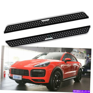 Nerf Bar 2PCS S.STChXebvjO{[hNERFo[tBbg2018-2022JCGN[y 2Pcs S.S Side Step Running Board Nerf Bar Fits for 2018-2022 Cayenne Coupe