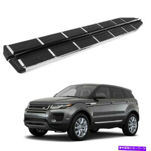 Nerf Bar 2PCS�T�C�h�X�e�b�v�����j���O�{�[�hNERF�o�[�t�B�b�gLR�����W���[�o�[Evoque 2011-2019 2Pcs Side Step Running Board Nerf Bar Fits for LR Range Rover Evoque 2011-2019�y���s�A���i�z