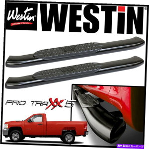 Nerf Bar Westin Pro Traxx 5 �ȉ~�`��nerf�X�e�b�v�o�[2011-2014�V���o���[�h���M�����[�L���u�f�B�[�[�� Westin Pro Traxx 5 Oval Nerf Step Bars 2011-2014 Silverado Regular Cab DIESEL�y���s�A���i�z