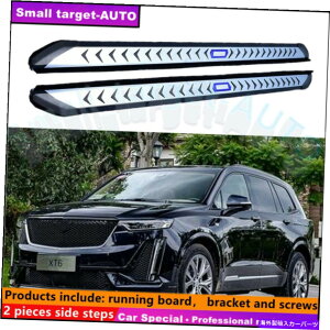 Nerf Bar LfbNXT6 2019-2022jO{[hNERFo[TChXebvɓK Fits For Cadillac XT6 2019-2022 Running board nerf bar side step