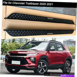 Nerf Bar hAjO{[hTChXebvi[to[̓V{[gCuCU[2020 2021ɓK܂ Door Running Boards Side Step Nerf Bars Fits for Chevrolet Trailblazer 2020 2021