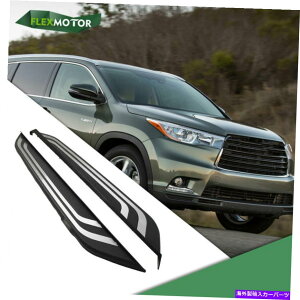 Nerf Bar 2s[XTChXebv2013 2014 2015g^RAV4jO{[hNERFo[ɓKĂ܂ 2 Pieces Side Step Fit for 2013 2014 2015 Toyota RAV4 Running Board Nerf bar