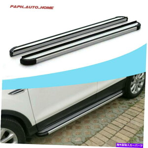 Nerf Bar アウディQ3 2012-2018アルミニウムランニングボードサイドステップナーフバープロテクターに適しています Fit for Audi Q3 2012-2018 Aluminium Running Board Side Step Nerf Bar Protector