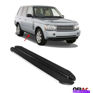 Nerf Bar LR�����W���[�o�[Evoque 2001-2012�����j���O�{�[�hNERF�o�[ALU 2PCS�̃T�C�h�X�e�b�v Side Steps For LR Range Rover Evoque 2001-2012 Running Boards Nerf Bars Alu 2Pcs�y���s�A���i�z