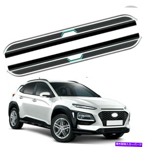 Nerf Bar 2PCSjO{[hNERFo[veN^[tBbg2018-2022q_CRi 2Pcs Running Boards Nerf Bars Protector Fits for 2018-2022 Hyundai Kona