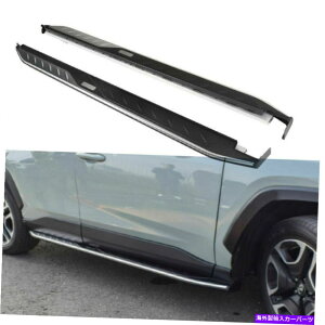 Nerf Bar g^RAV4 RAV-4 2019-2022jO{[hTChXebvNERFo[ɓK 2Pcs Fits for Toyota RAV4 RAV-4 2019-2022 Running Board Side Steps Nerf Bar
