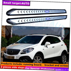 Nerf Bar rCbNGR[GX 2020-2022jO{[hNERFo[TChXebvɓKĂ܂ Fits For BUICK ENCORE GX 2020-2022 Running board nerf bar side step