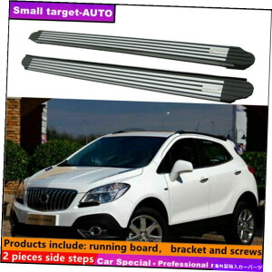 Nerf Bar rCbNGR[GX 2020-2022jO{[hNERFo[TChXebvɓKĂ܂ Fits For BUICK ENCORE GX 2020-2022 Running board nerf bar side step