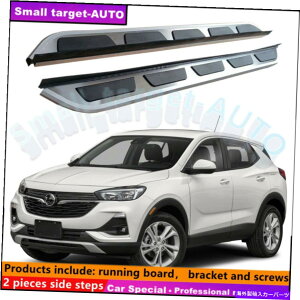 Nerf Bar rCbNGR[GX 2020-2022jO{[hNERFo[TChXebvɓKĂ܂ Fits For BUICK ENCORE GX 2020-2022 Running board nerf bar side step