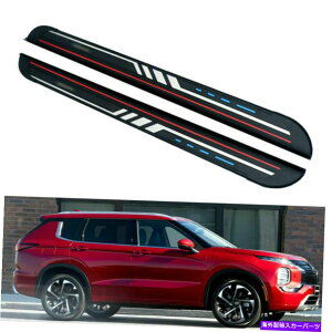 Nerf Bar jO{[hׂ͂Ă̐VOHAEg_[2022TChXebvi[to[ɓK܂ Running Boards fits for All New Mitsubishi Outlander 2022 Side Step Nerf Bars