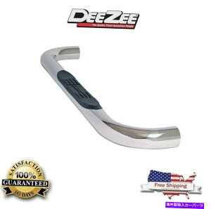 Nerf Bar Dee Zee 3 Dodge / RAM 09-19�̂��߂̃L���u�̒��������ꂽ�ۂ��T�C�h�X�e�b�v-DZ372213 Dee Zee 3Cab Length Polished Round Side Steps For Dodge / Ram 09-19 - DZ372213�y���s�A���i�z
