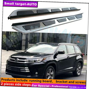 Nerf Bar g^nC_[N[K[2014-2019jO{[hNERFo[TChXebvɓKĂ܂ Fits For Toyota Highlander Kluger 2014-2019 Running board nerf bar side step