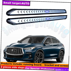 Nerf Bar Infiniti QX55 2022 2023�����j���O�{�[�hNERF�o�[�T�C�h�X�e�b�v�ɓK���Ă��܂� Fits For Infiniti QX55 2022 2023 Running board nerf bar side step�y���s�A���i�z
