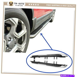 Nerf Bar 2PCS�Œ�T�C�h�X�e�b�v�����j���O�{�[�hNERF�o�[�́A�z���_CRV CR-V 2017-2021�ɓK�����܂� 2Pcs Fixed Side Step Running Board Nerf Bars Fits for Honda CRV CR-V 2017-2021